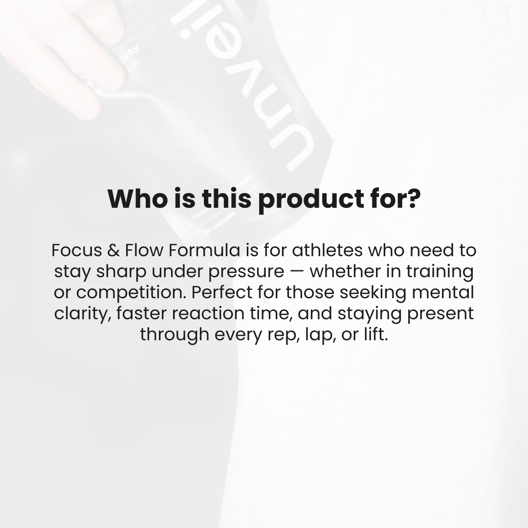 Lion's Mane & Rhodiola for Focus