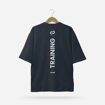 TRAINING Short Sleeve - Washed Black
