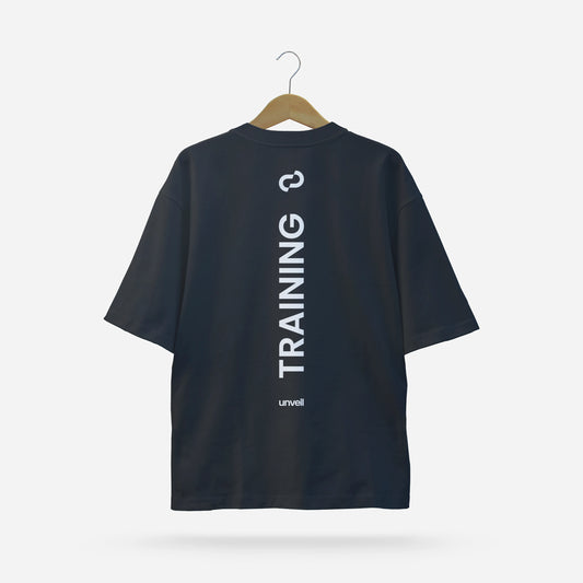 TRAINING Short Sleeve - Washed Black